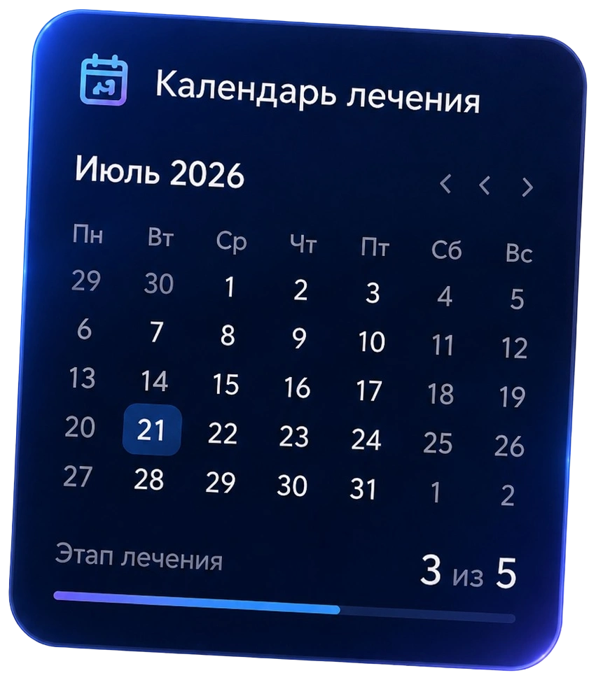 Календарь лечения